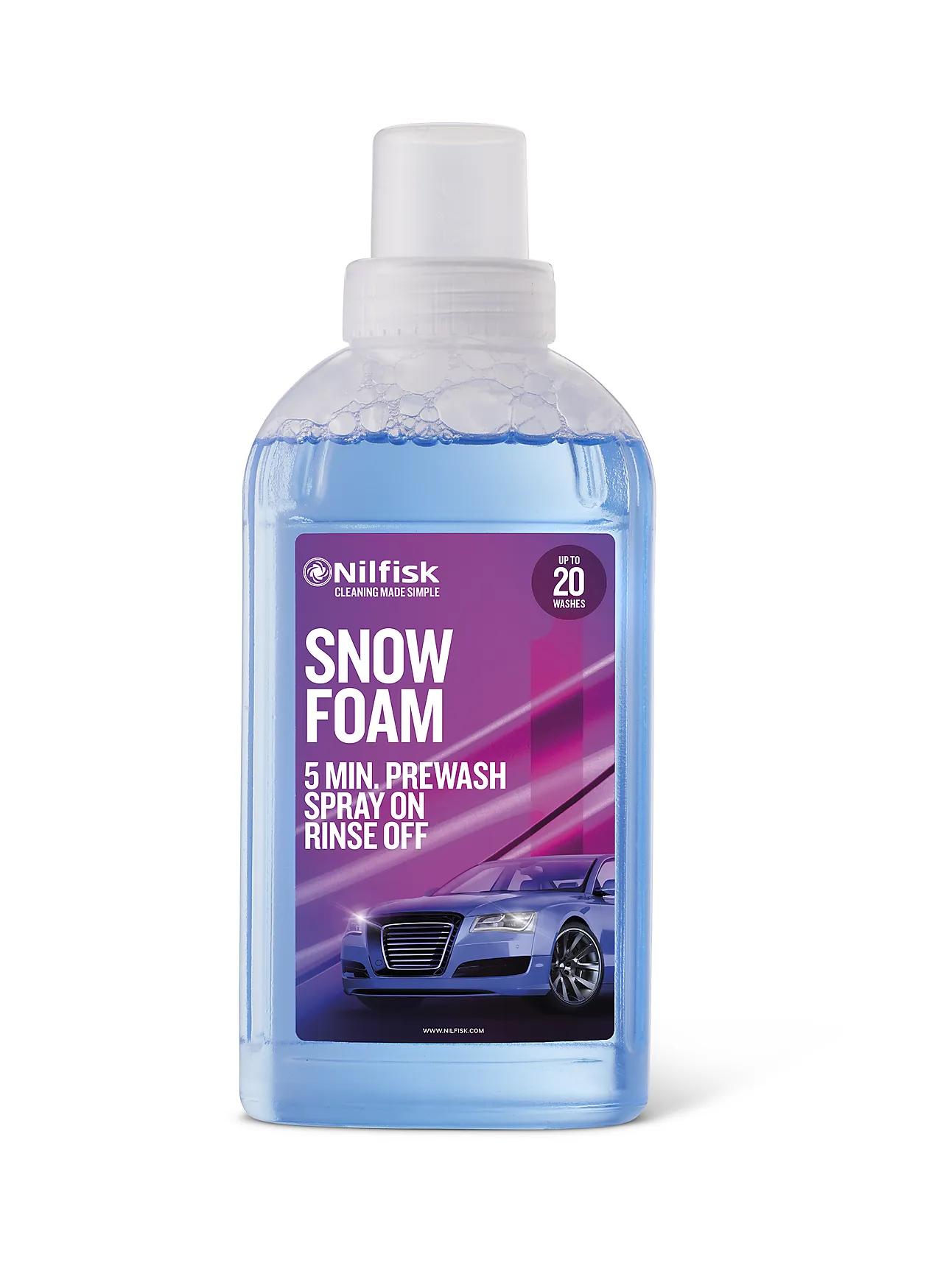 Skum Snowfoam 0,5 liter til høytrykksvasker Skum Snowfoam 0,5 liter til høytrykksvasker
