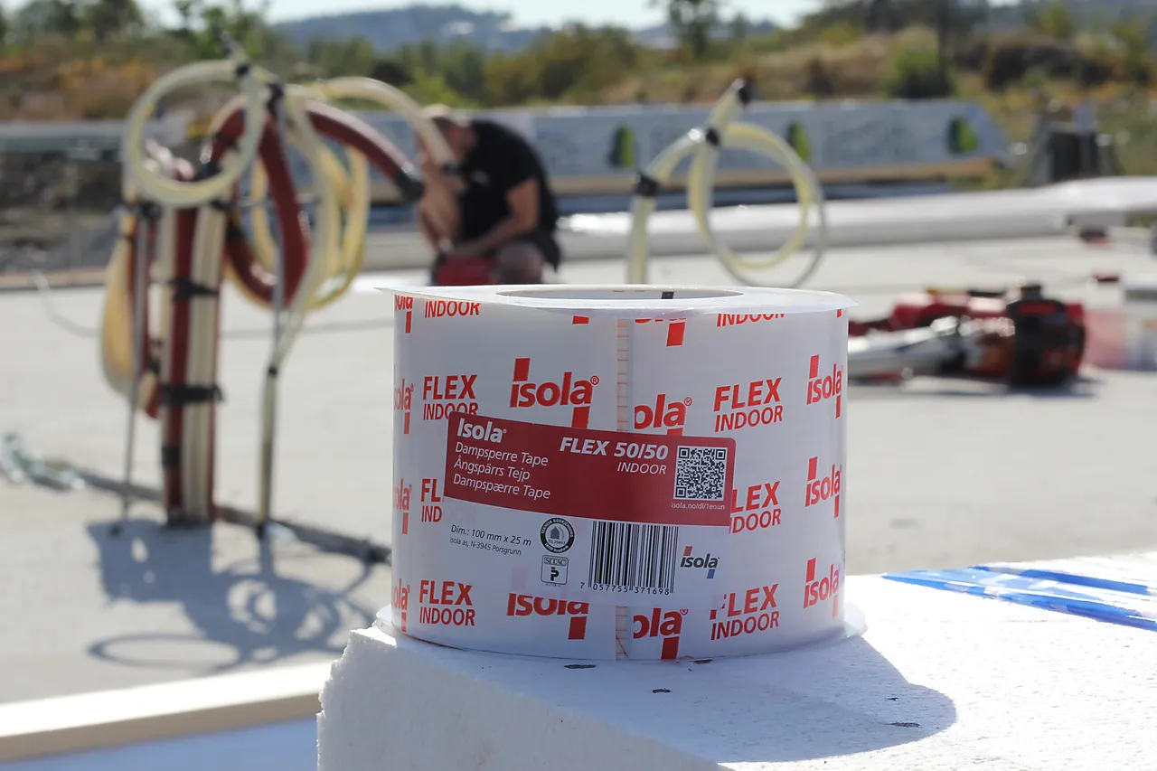 Tape dampsperre flex 100 mm x 25 m null - null - 2 - Miniatyr