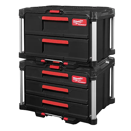 Milwaukee koffert med skuffer PACKOUT
