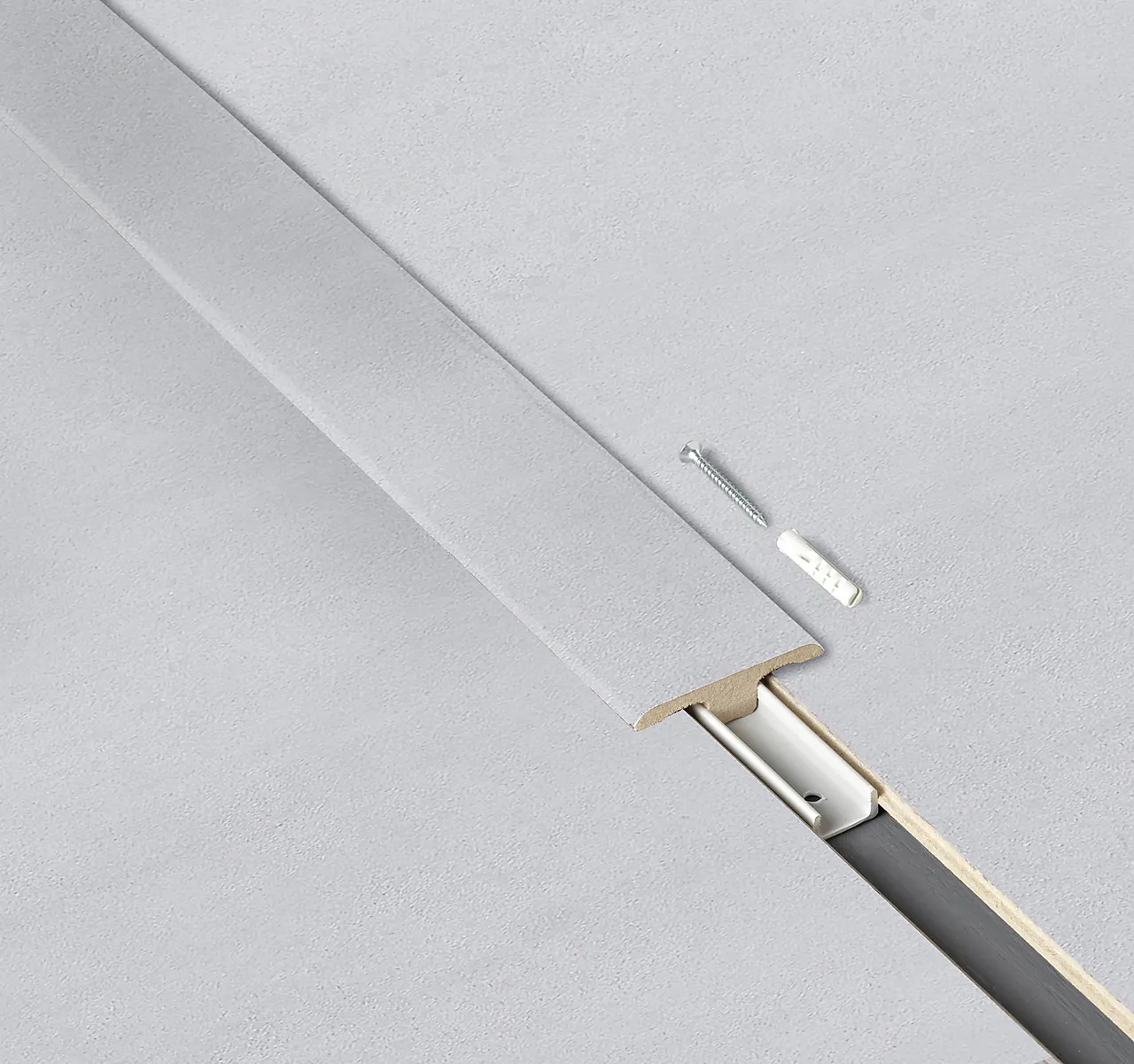 BerryAlloc t-list 0,9 m cement white grey