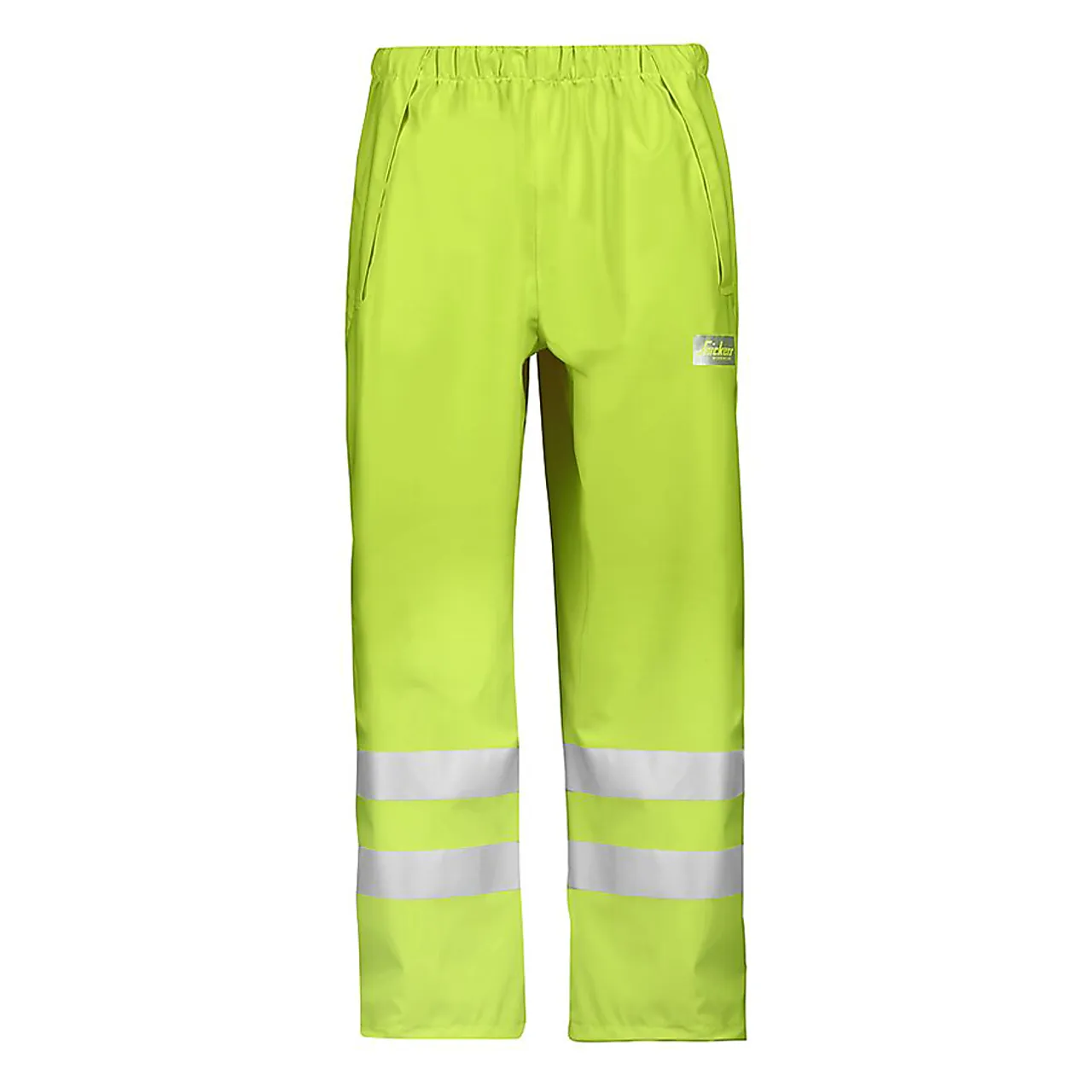 Regnbukse 8243 PU High Vis kl.2 gul XS null - XXXL - 2 - Miniatyr