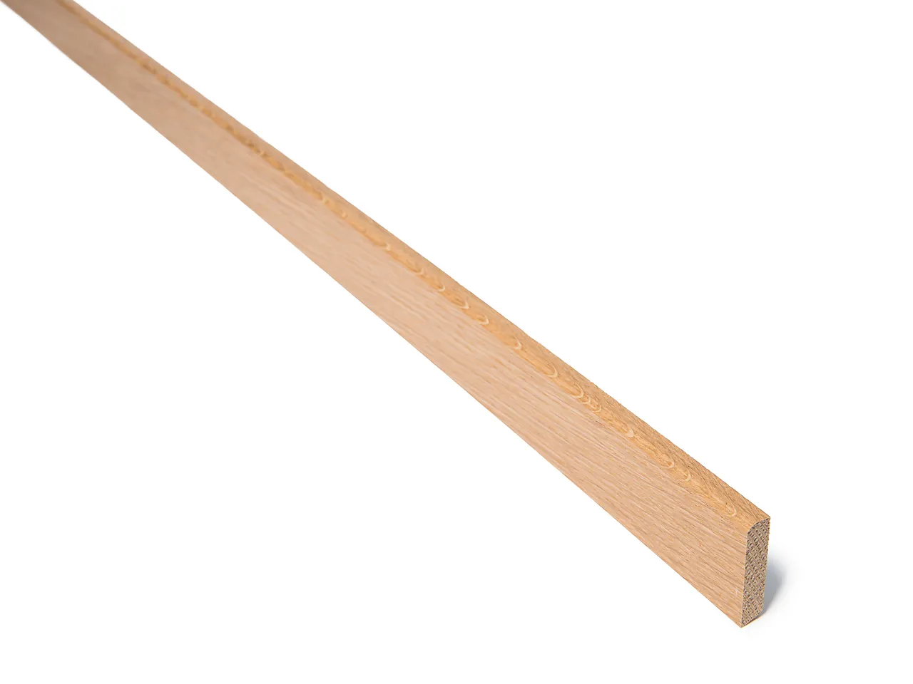 Feielist 9x40 mm lakkert eik null - null - 3 - Miniatyr