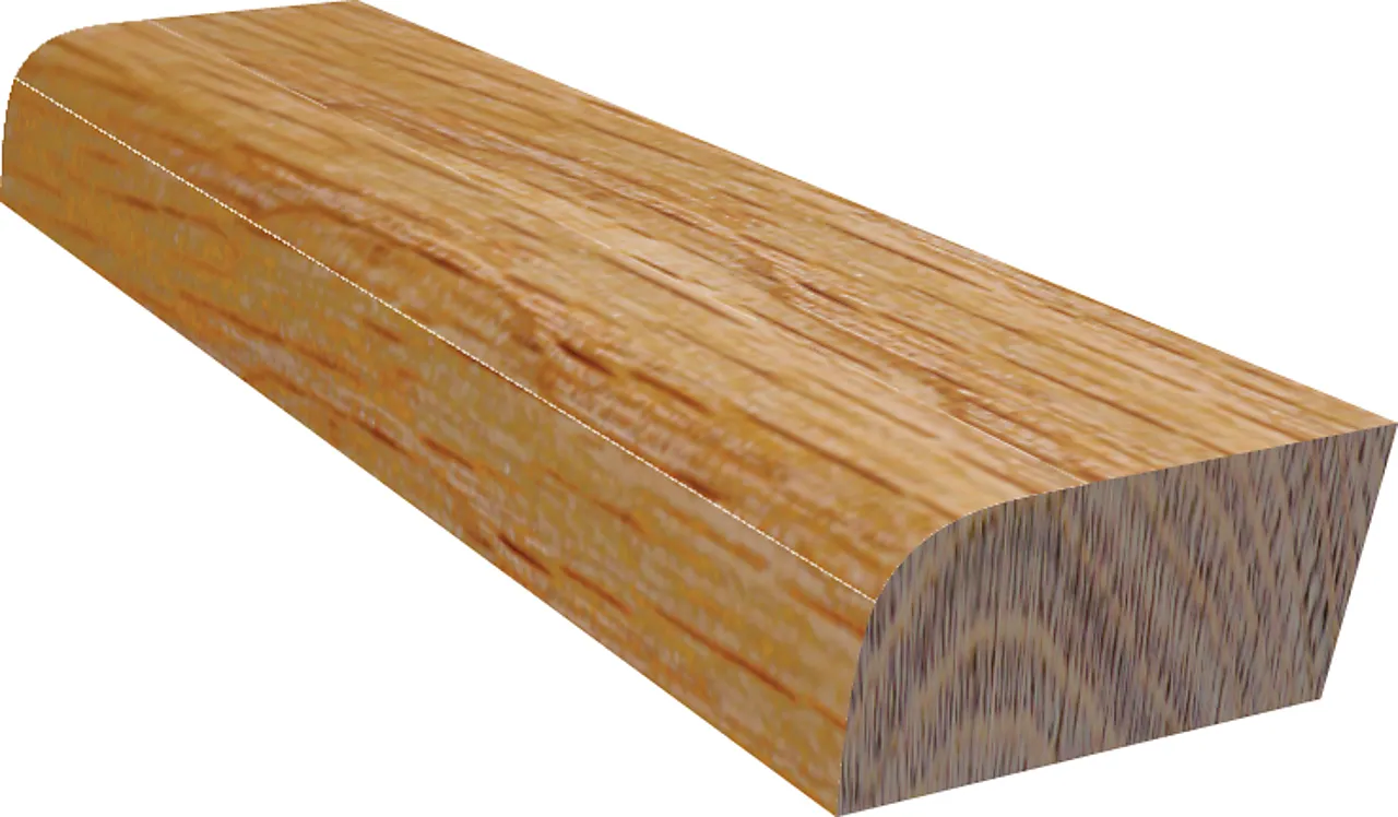 Feielist lakkert eik 9x20 mm grovkappet på ca 1 meter Feielist lakkert eik 9x20 mm grovkappet på ca 1 meter