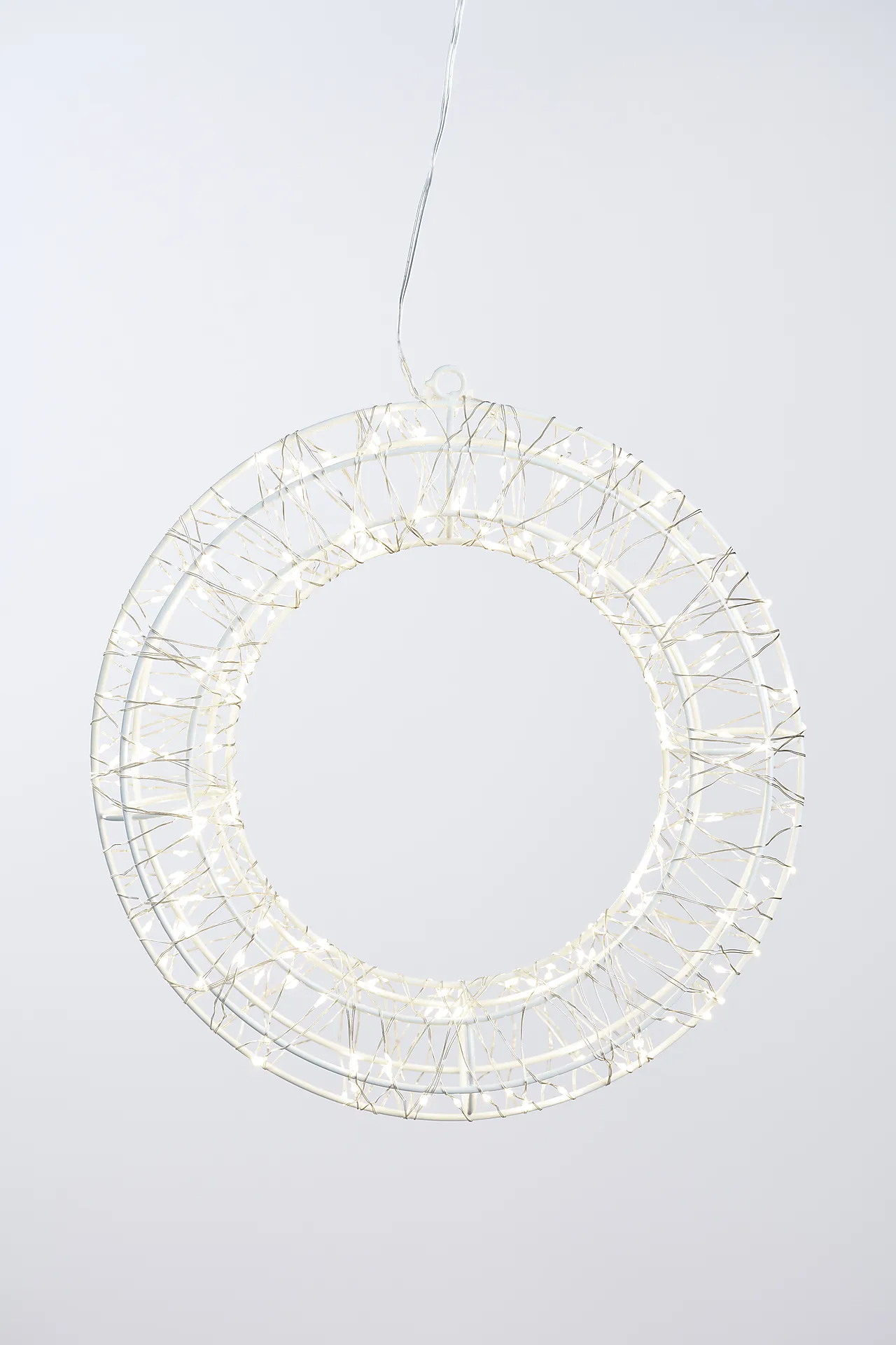 Krans med 200 LED Ø30 cm IP44 null - null - 2 - Miniatyr