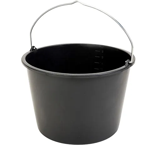 Murebøtte sort 20 liter