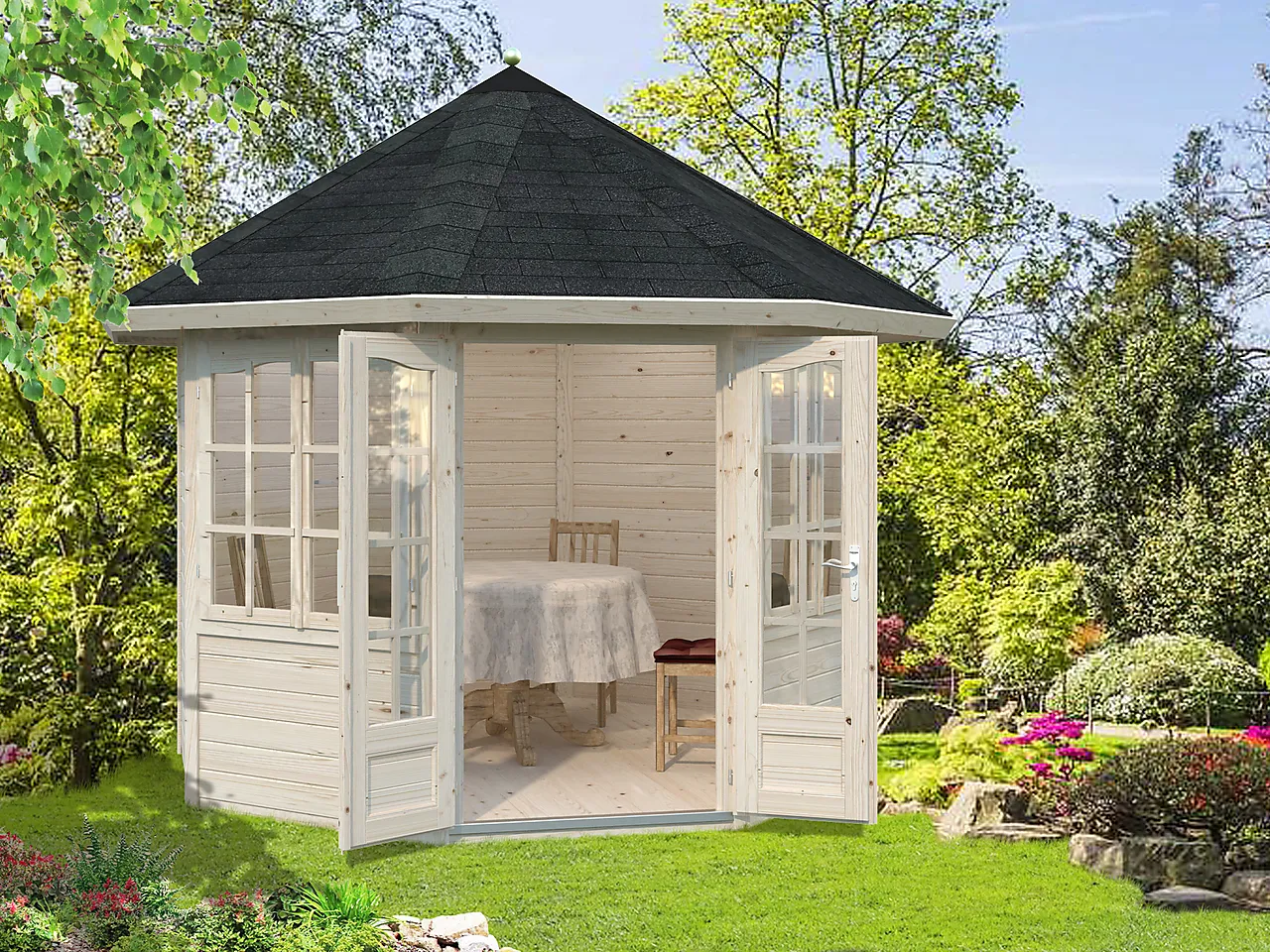 Lysthus Veronica 2 - 6,7 m² null - null - 2 - Miniatyr