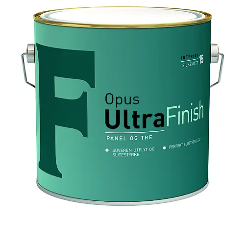 Oljemaling glansgrad 15 base hvit 2,7 liter
