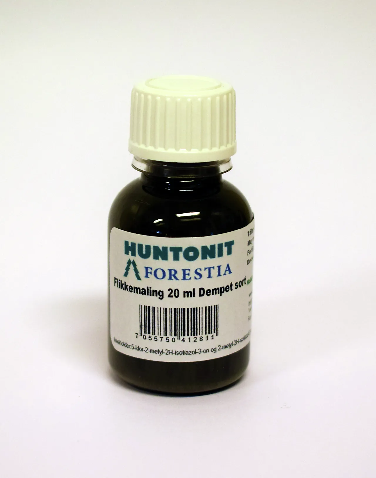 Reparasjonsmaling dempet sort NCS S 8500-N 20 ml