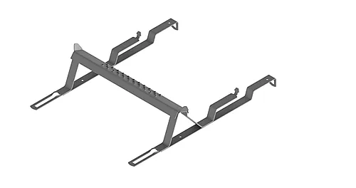Stigetrinn TR TF-37 mørk grå