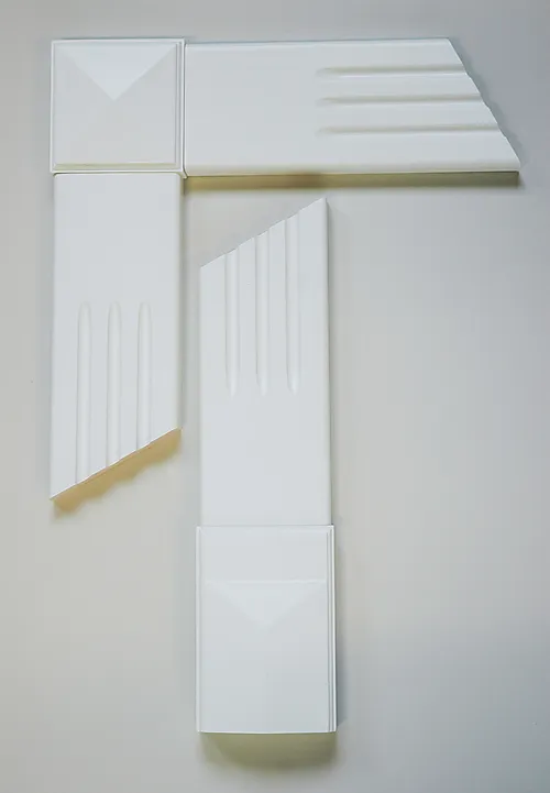 Bunnkloss 16x75x115 mm hvitmalt