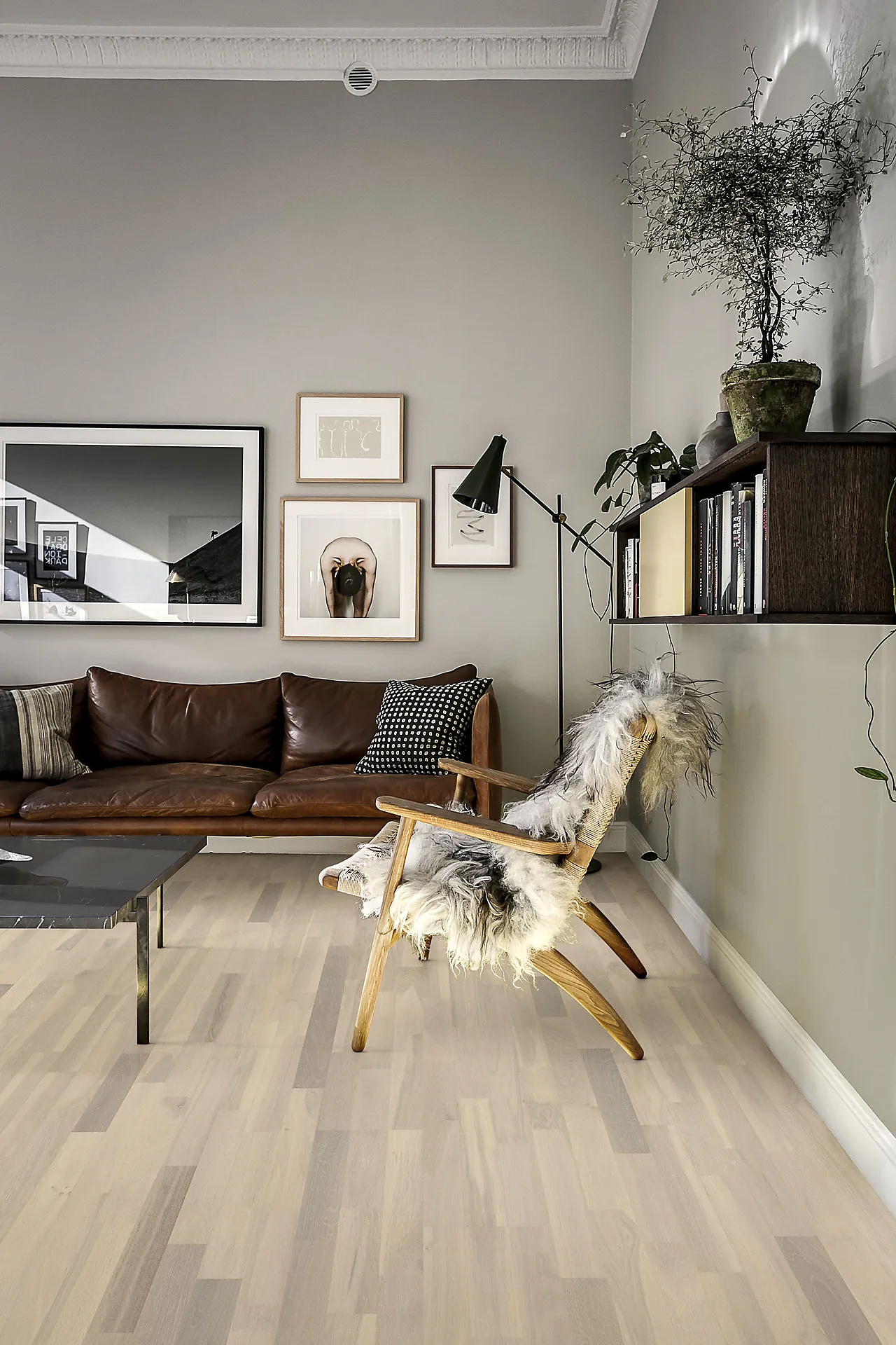 Kährs parkett eik Cortina 3-stav ultramatt null - null - 2 - Miniatyr