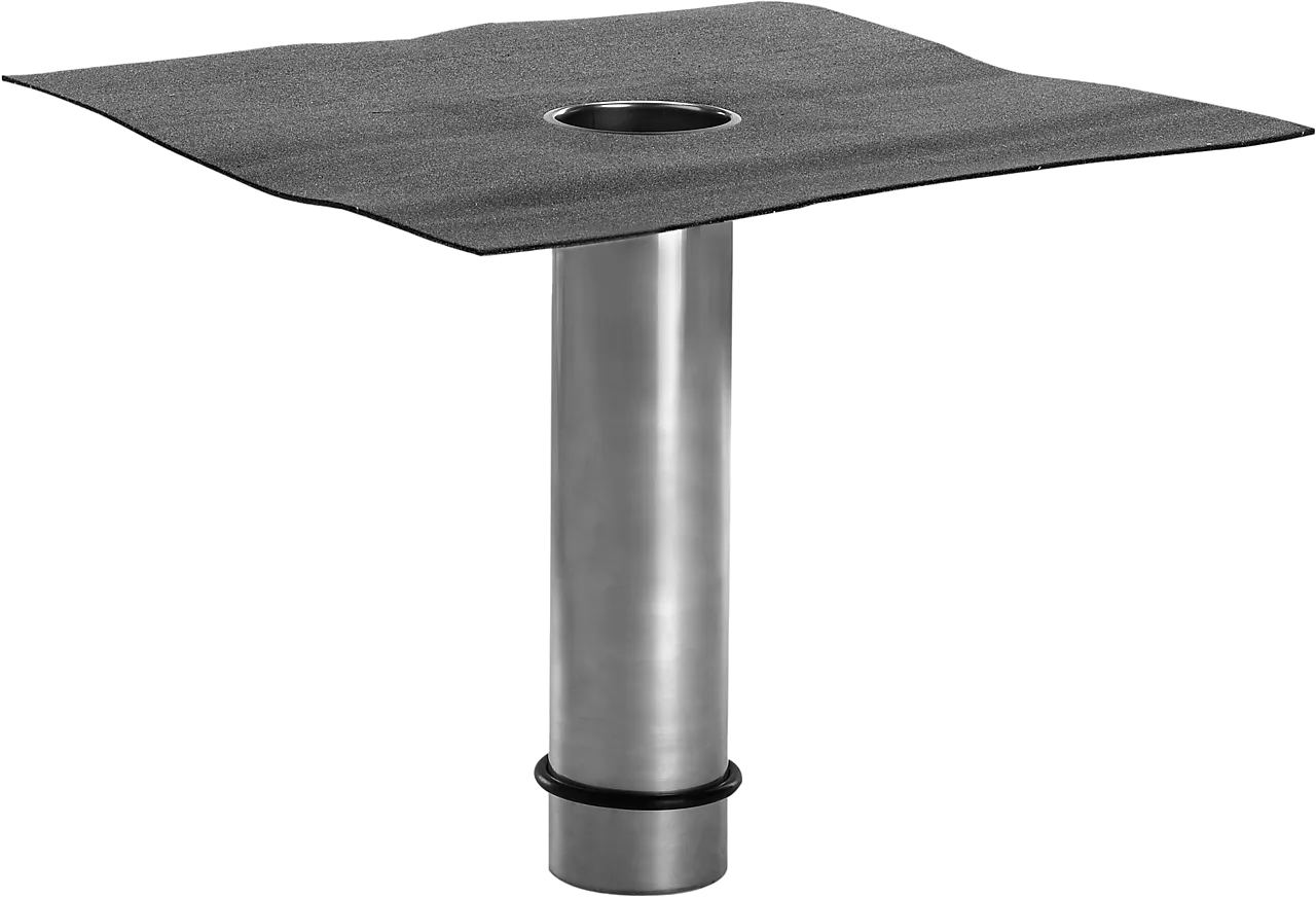 Taksluk 62mm isola sbs krage: 500x500mm uten løvrist Taksluk 62mm isola sbs krage: 500x500mm uten løvrist