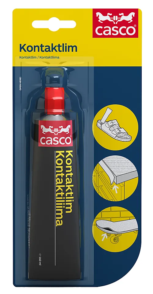 Kontaktlim løsemiddelbasert 160 ml