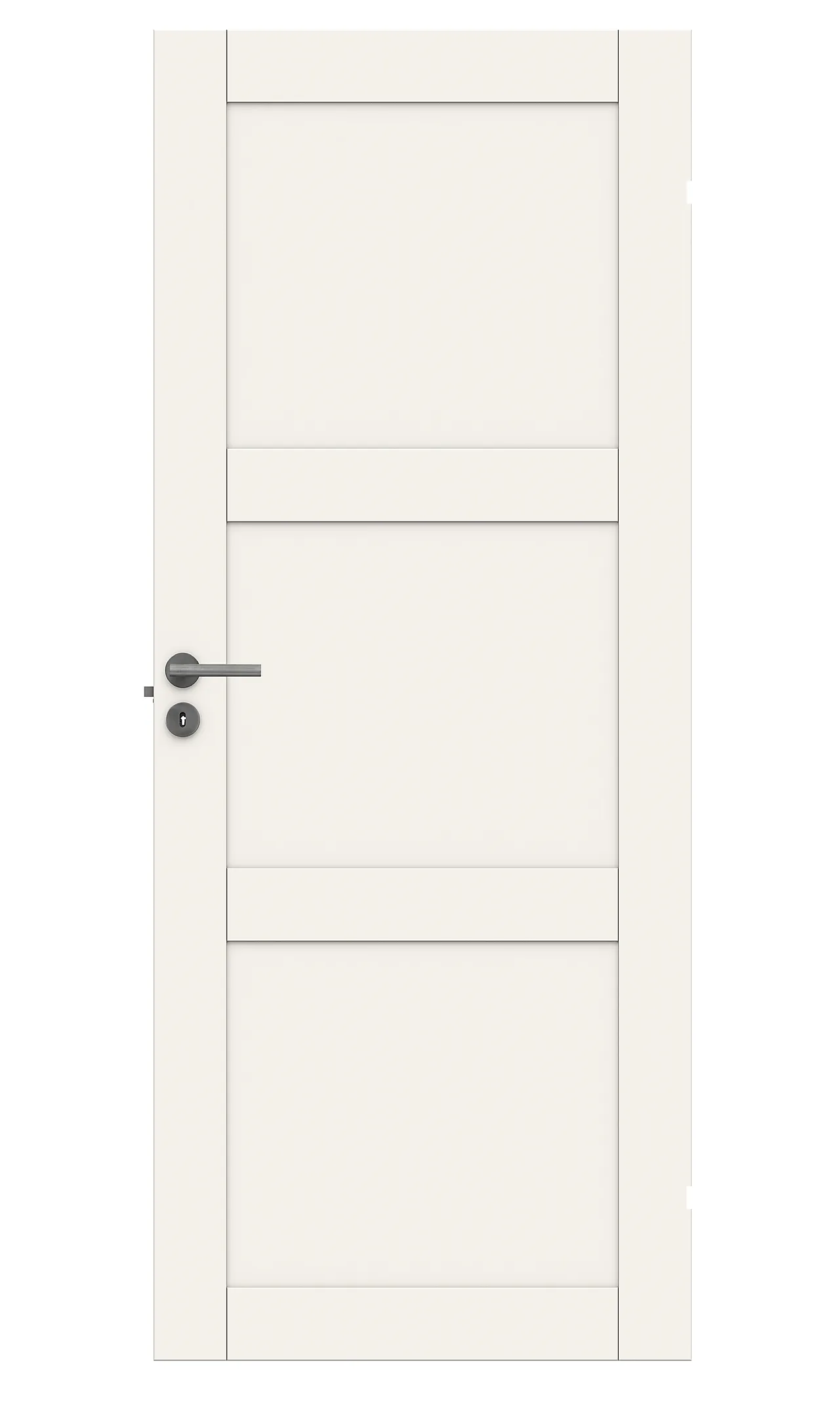 Dørbl unique 03l 9x21 hvit malt moderne fyllingsdør Dørbl unique 03l 9x21 hvit malt moderne fyllingsdør