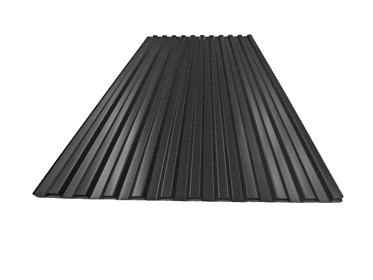 Takplate TR20 sort 2500 mm Takplate TR20 sort 2500 mm