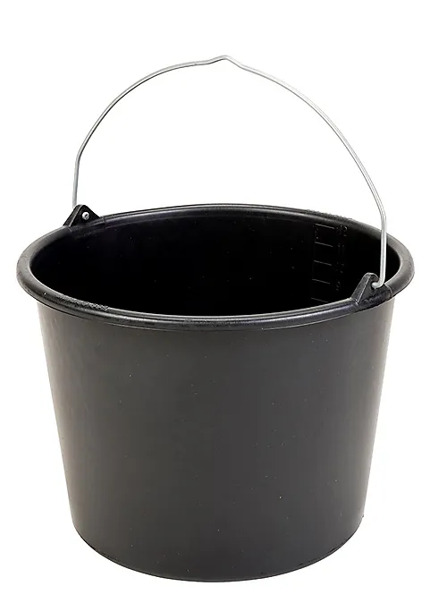 Murebøtte sort 12 liter