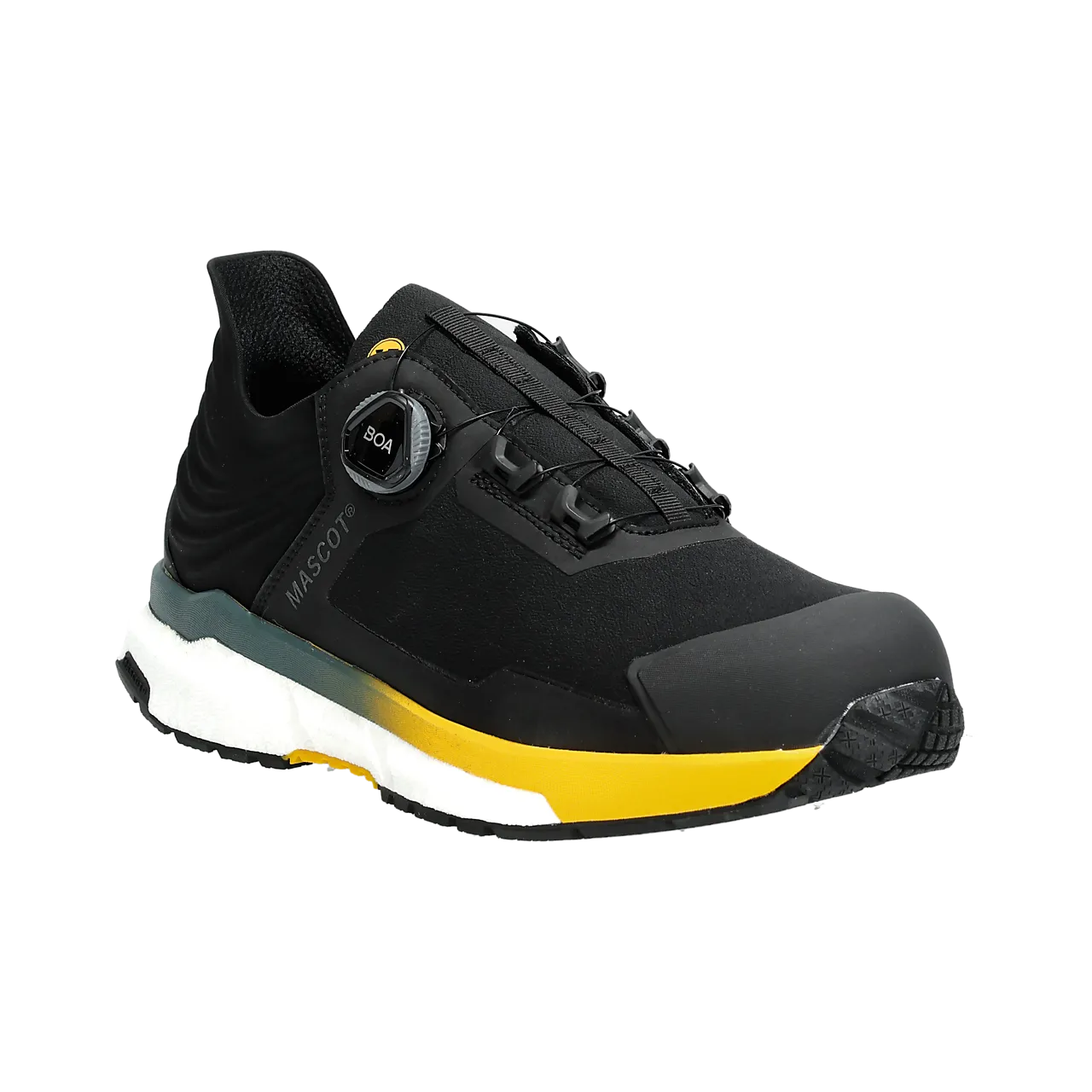 Vernesko F1680 svart/solgul str. 1042