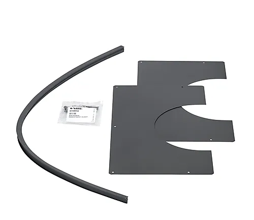 Dekkplate helisolert 0-15gr svart