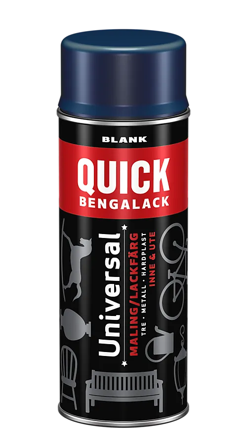 Bengalack spray marineblå blank 400 ml