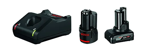 Startersett 12v 1x2ah 1x4ah m/lader gal 12v