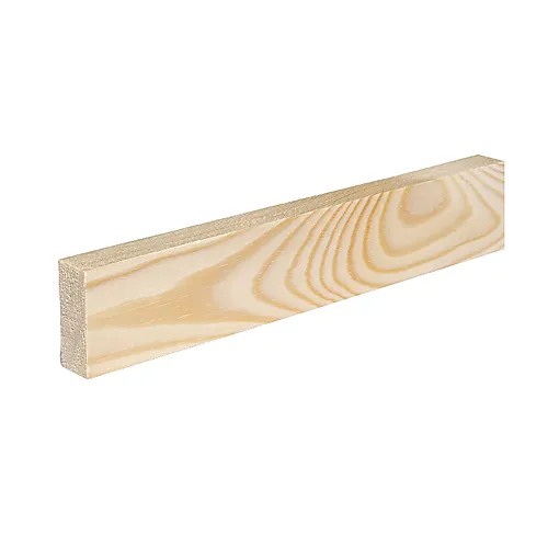 Glattkantlist furu ubehandlet 18x045mm