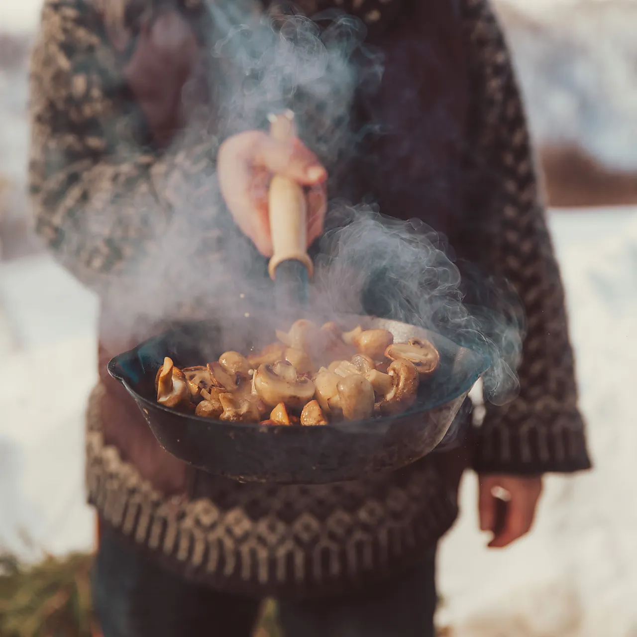 Stekepanne støpegods til bålpanne null - null - 3 - Miniatyr