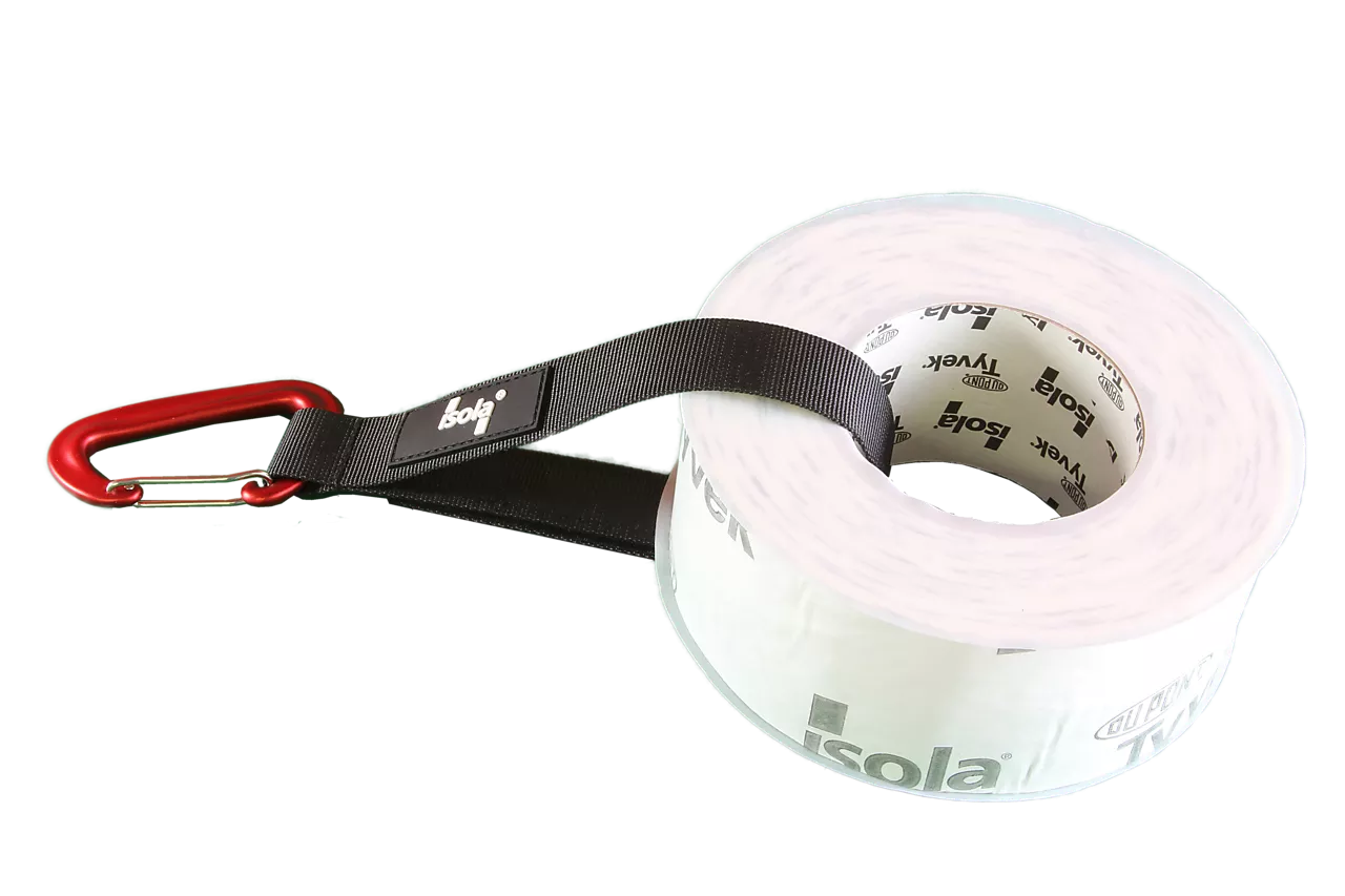 Tapeholder med karabinkrok Tapeholder med karabinkrok