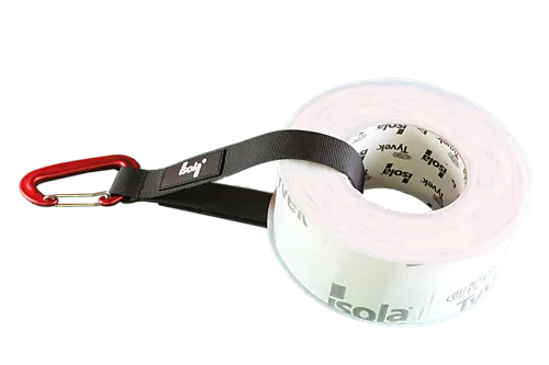 Tapeholder med karabinkrok