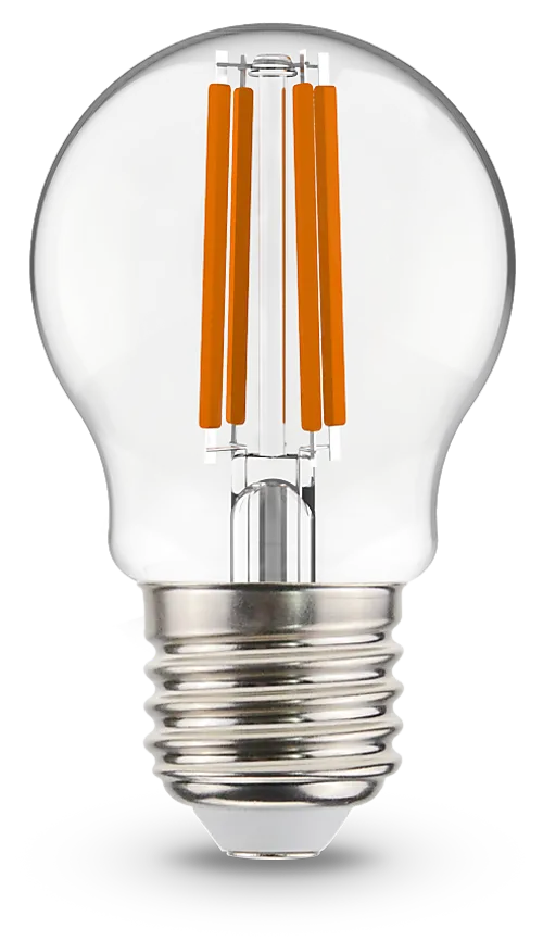 Lyspære led mini globepære nightswitch E27 4,5 Watt