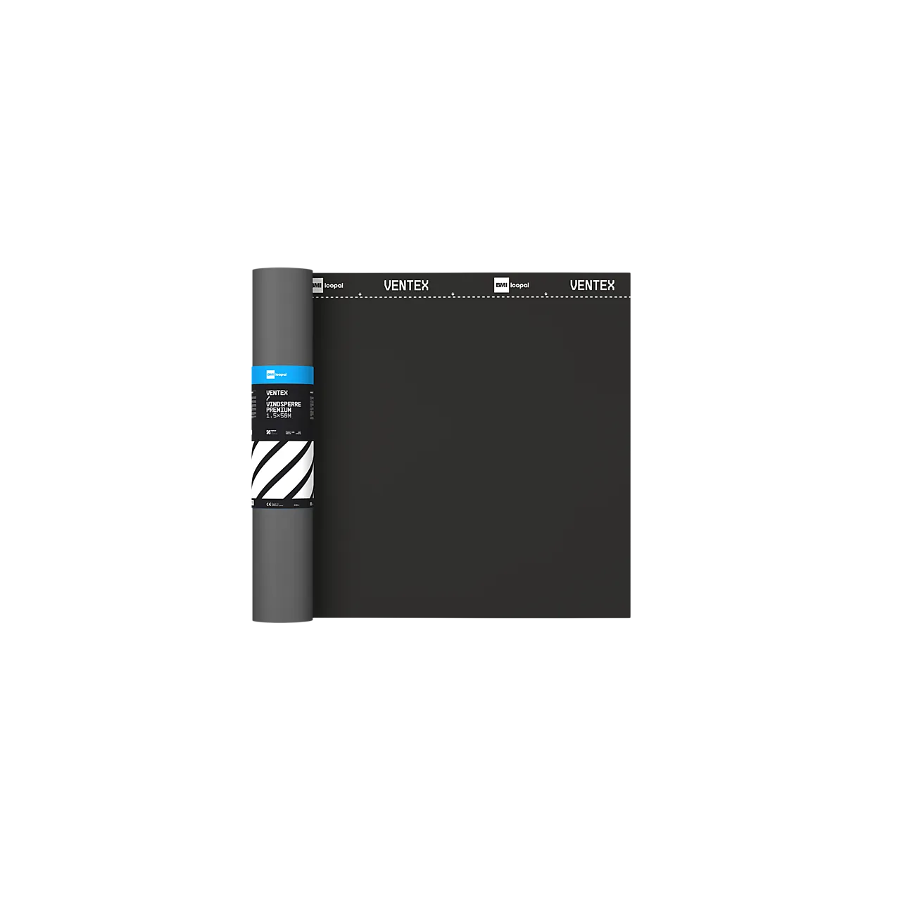 Vindsperre brannhemmet 1,5 x 50 meter null - null - 2 - Miniatyr