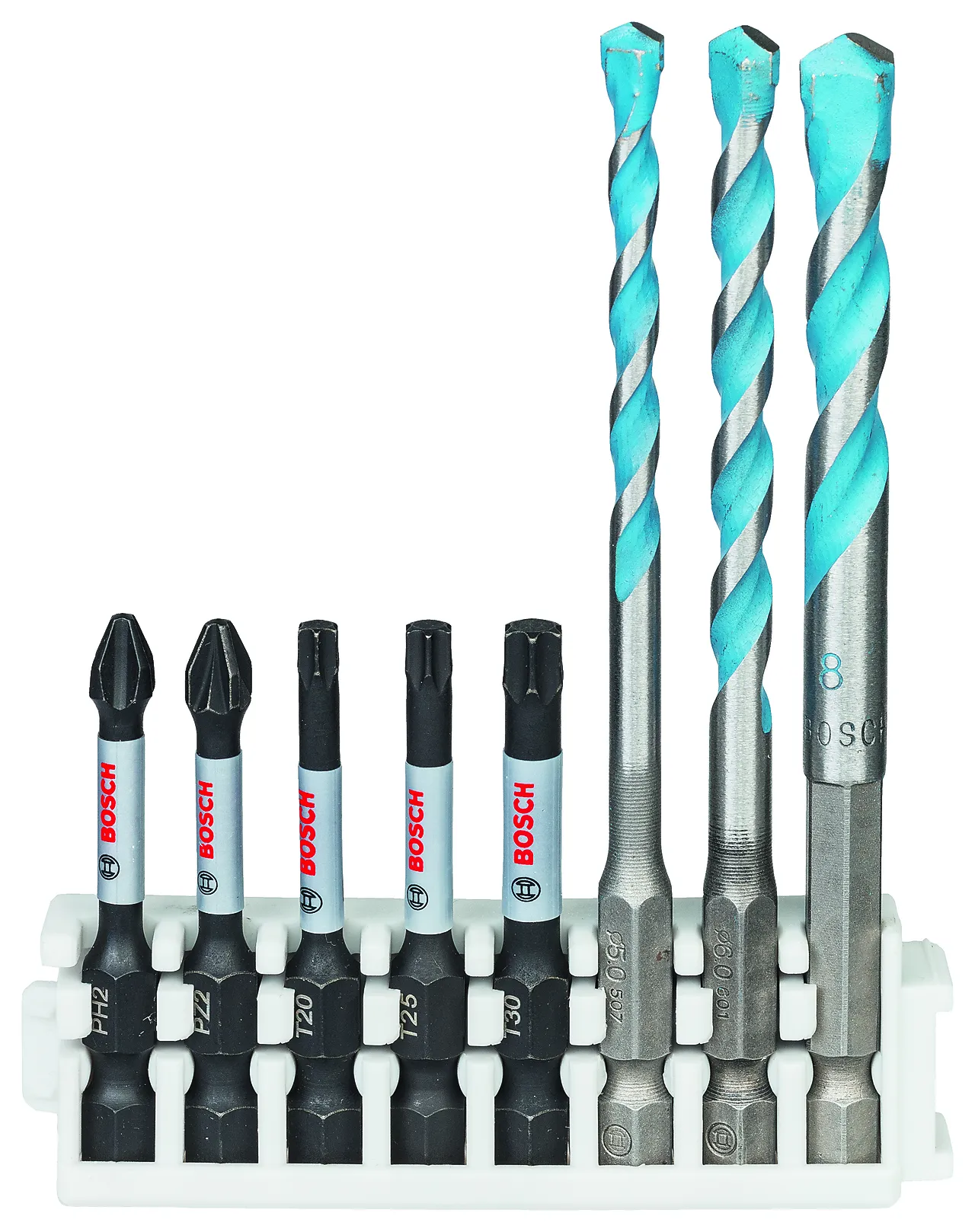 Bor-/bitssett impact multi 50mm bit s Bor-/bitssett impact multi 50mm bit s