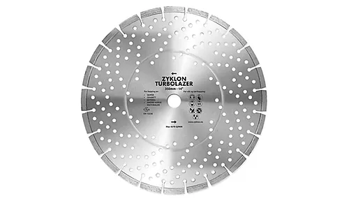 Diamantblad Turbolazer 350x3,2x10x20 mm
