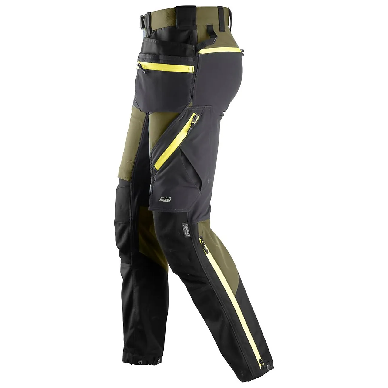 Arbeidsbukse 6940 softshell stretch koksgrønn/mørk grå str 46 null - null - 3 - Miniatyr