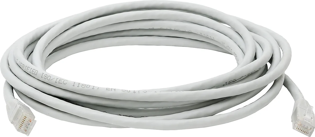 Nettverkskabel 2m cat6 uskjermet grå
