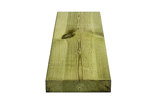 Terrassebord impregnert furu klasse 2 21x120 mm