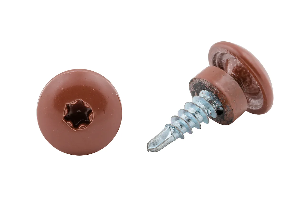 Farmerskrue lav 4,8x20 rød 250 stk Farmerskrue lav 4,8x20 rød 250 stk