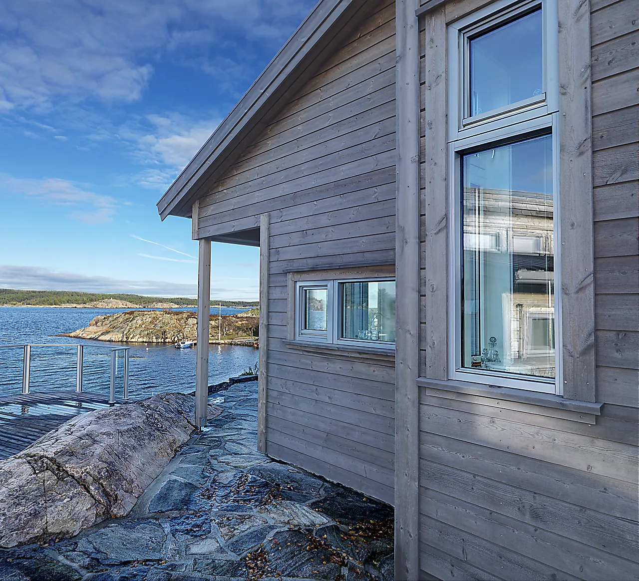 Furu 19x123 royal grå kledn rg.20 null - null - 3 - Miniatyr