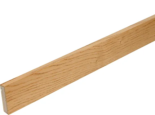 Fotlist lakkert eik 14x58 mm