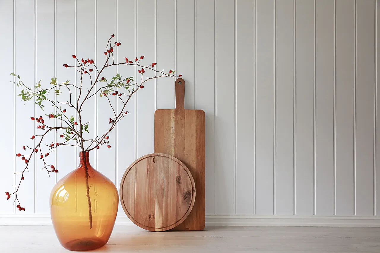 Veggplate Perle 11x620x2390 mm klassisk hvit null - null - 3 - Miniatyr