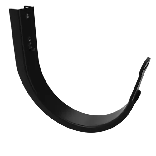 Krok til takrenne T120 mm kombi høy sort