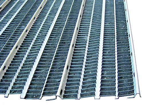 Strekkmetall galvanisert stål 0,6 x 2,5 meter 30 m²