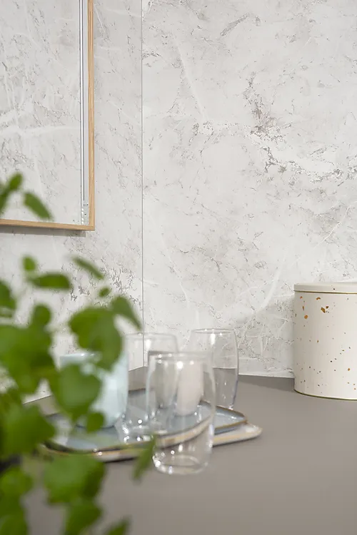 Fibo Kitchen Board 2273KM00 White Marble