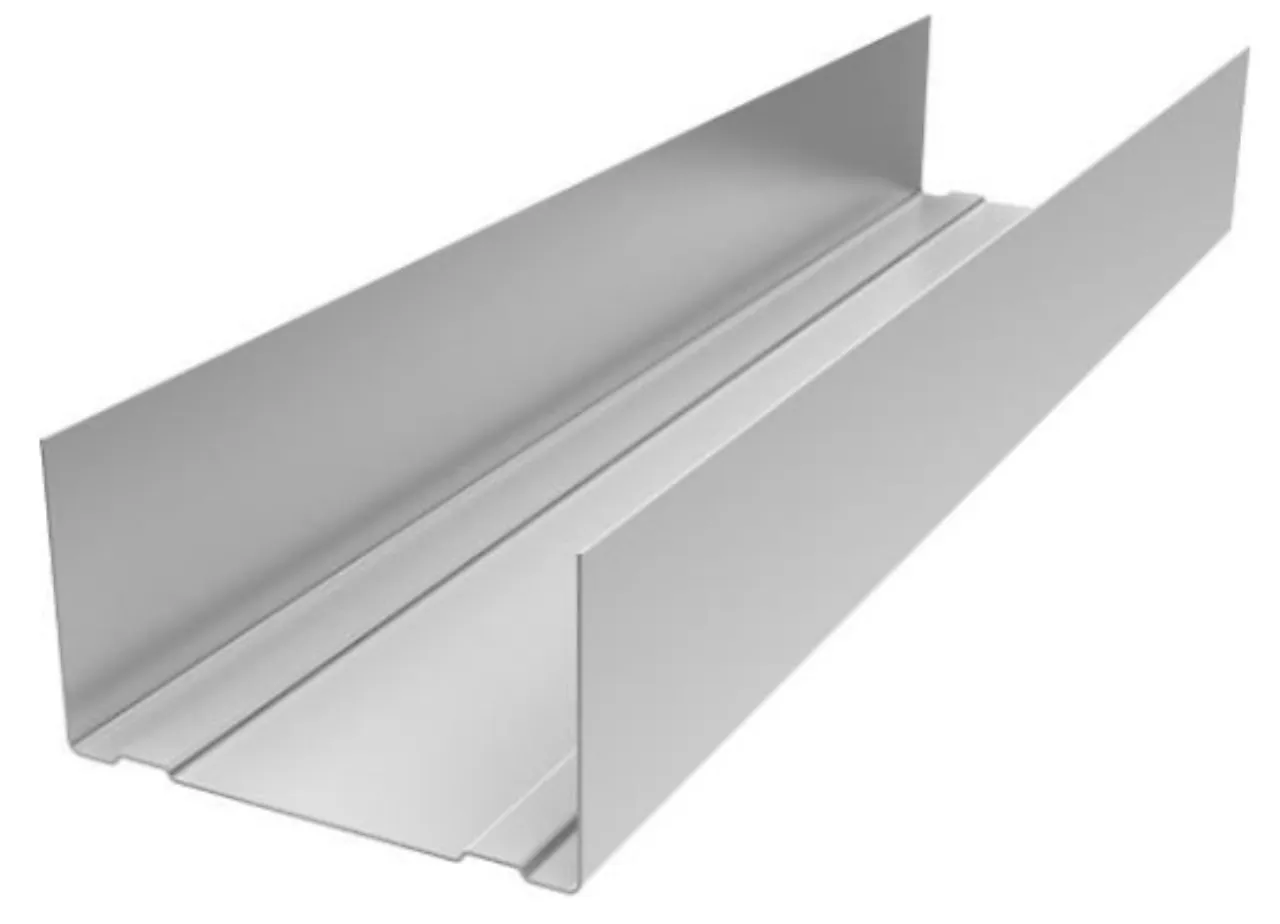 Stålprofil U-skinne 75/43/0,47 3000mm null - 75x43x3000 - 2 - Miniatyr