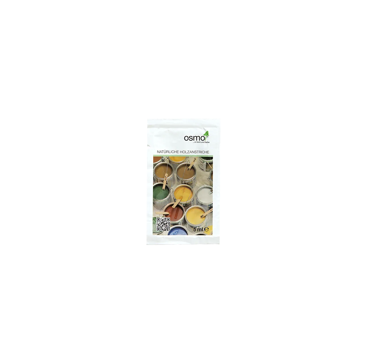 Hardvoksolje pigm 3040 5ml hvit fargeprøve i pose Hardvoksolje pigm 3040 5ml hvit fargeprøve i pose