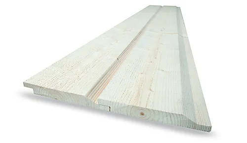 Dobbelfals kledning 28° 19x148x4800 mm