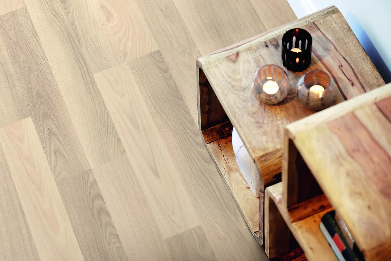 Laminatgulv 2-stav nordic ash Laminatgulv 2-stav nordic ash