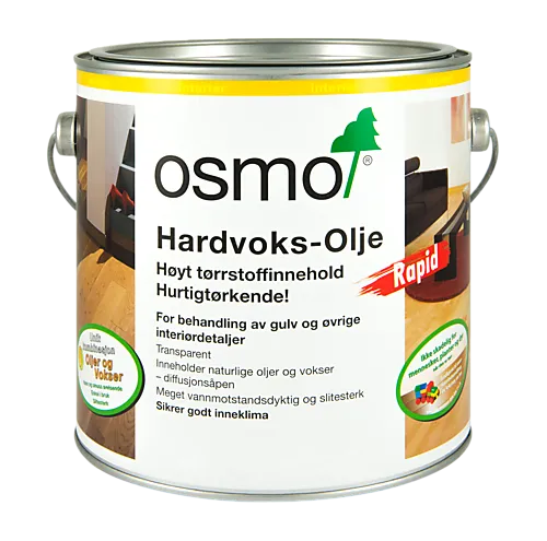 Hardvoksolje Rapid 3262 matt 2,5 liter