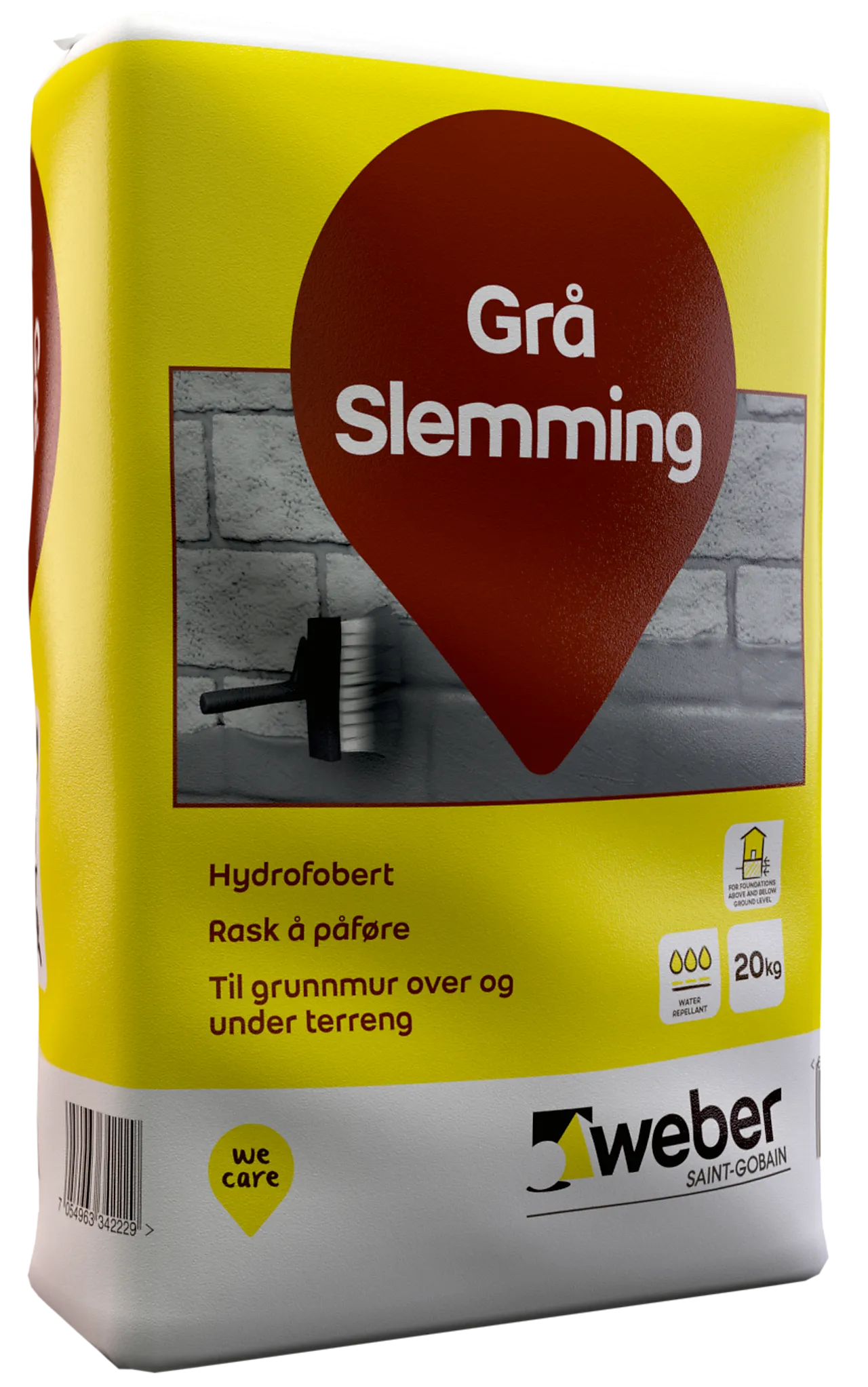 Grå slemming 20kg