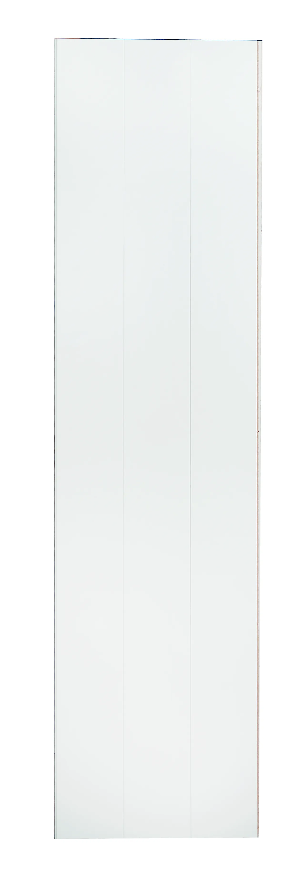 Veggplate i trefiber 3-bord hvit 11x620x2390 mm null - null - 2 - Miniatyr