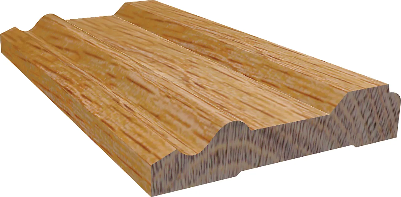 Karmlist profilert 15x70 mm lakkert eik Karmlist profilert 15x70 mm lakkert eik